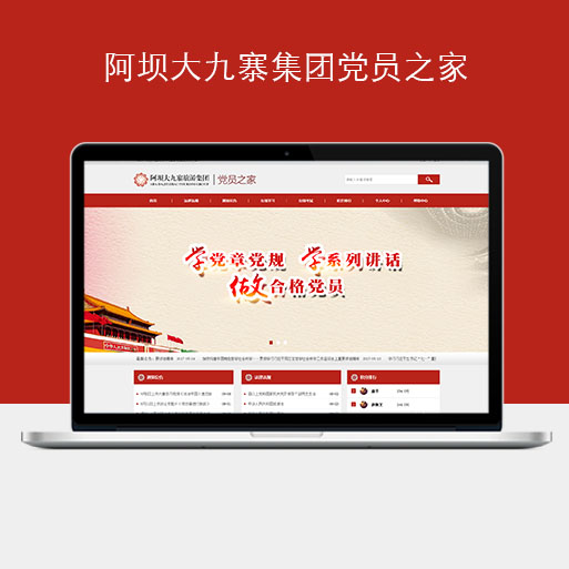 阿坝大九寨集团党员之家