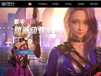  [上线]灵星互动影视动画培训公司官方网站完成上线！