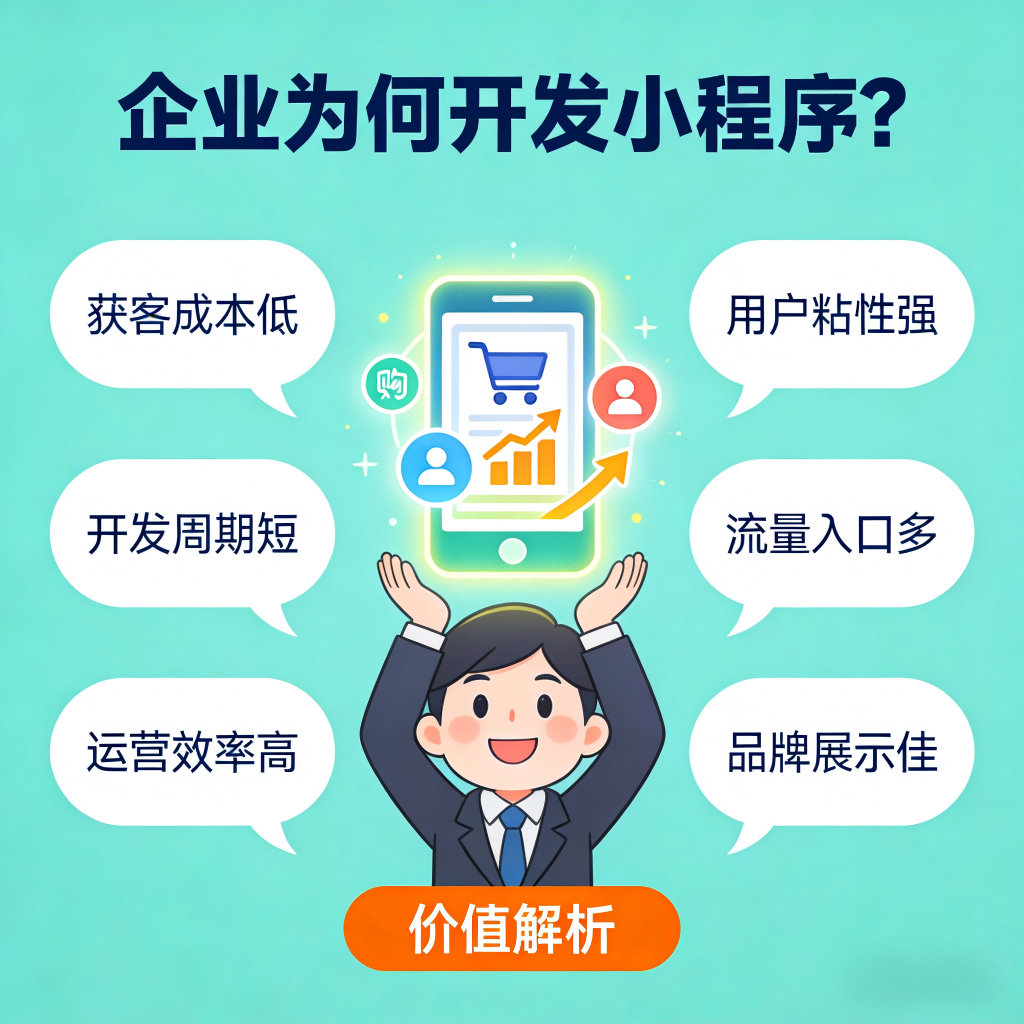为什么开发专属小程序已成为企业数字化转型的必选项？
