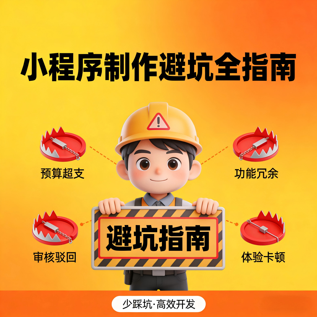 小程序制作避坑全指南：避开这八个雷区，成功率提升三倍