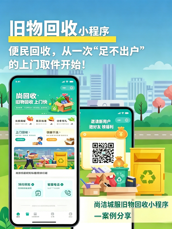 便民服务新篇章：中方互动科技助力“尚回收”打造智慧回收小程序，赋能家政回收行业数字化转型